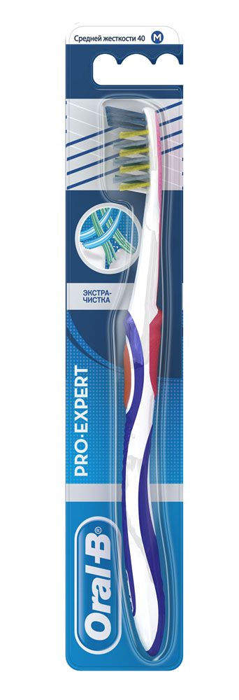 фото упаковки Oral-B ProExpert Экстра Чистка 40 Зубная щетка средняя