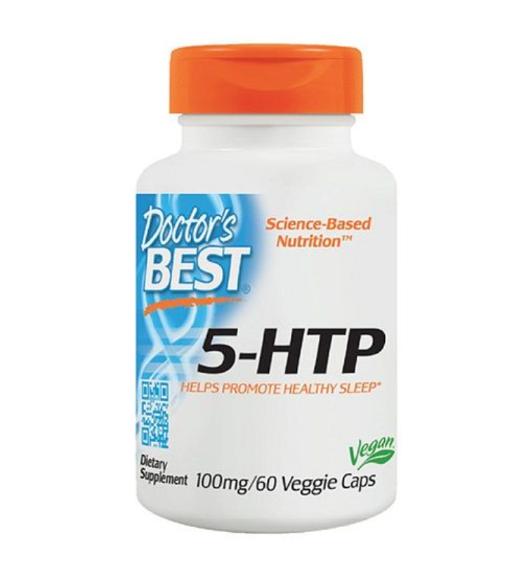 фото упаковки Doctor's Best 5-НТР (гидрокситриптофан) с фолиевой кислотой
