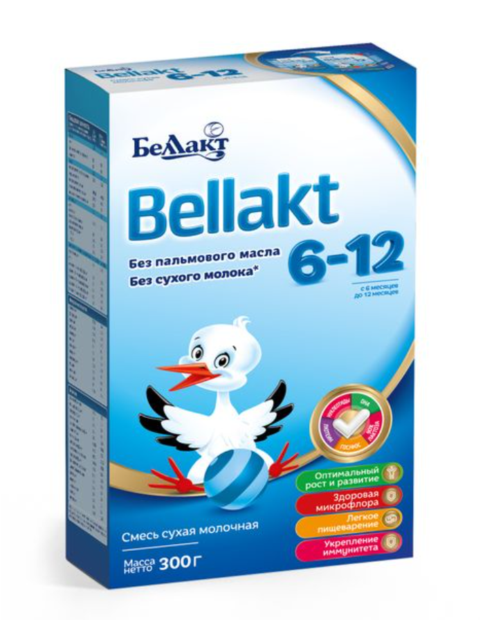 фото упаковки Bellakt смесь молочная 6-12 месяцев