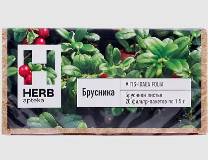 фото упаковки Herb Брусника листья