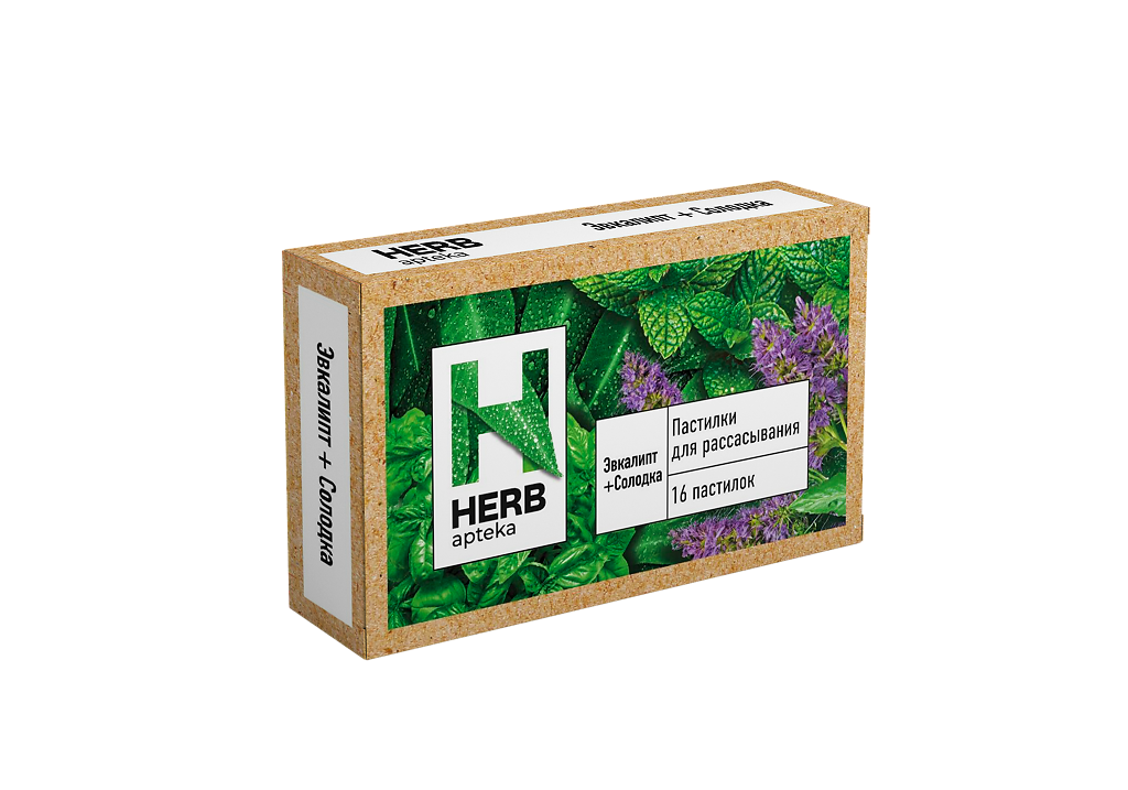 фото упаковки Herb Эвкалипт+Солодка