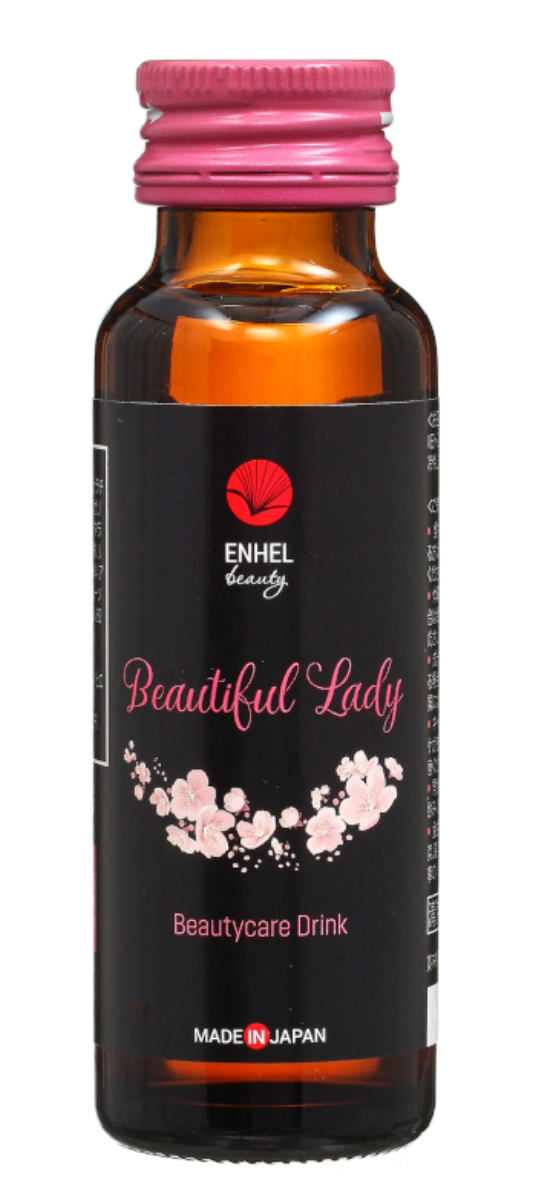 Enhel Beauty Напиток молодости для женщин, роза, 10 шт.