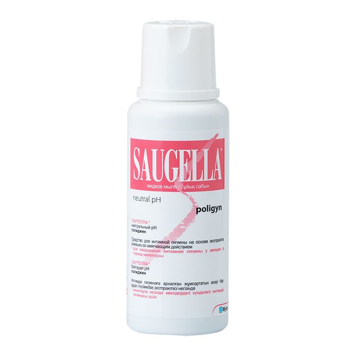 Saugella Poligyn Средство для интимной гигиены, мыло жидкое, 250 мл, 1 шт.