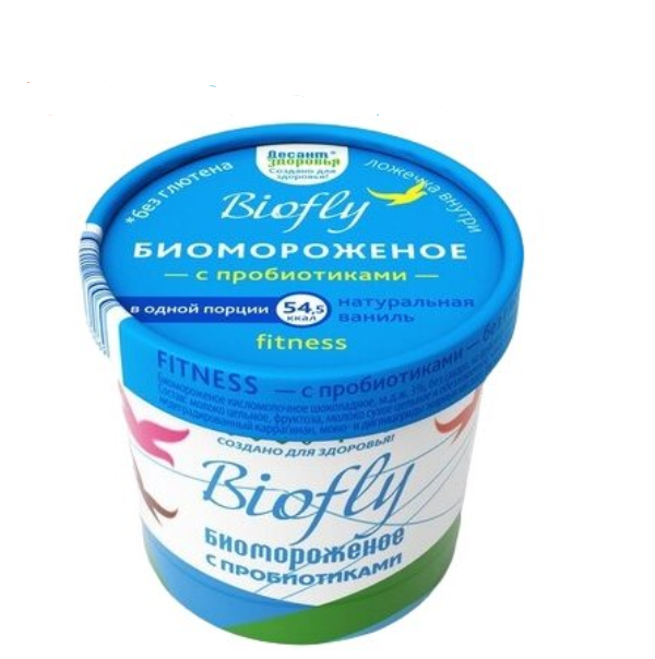 фото упаковки Biofly Биомороженое фитнес 3%