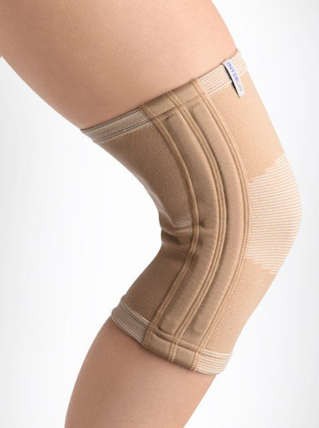 Интерлин Бандаж на коленный сустав РК К05, XXL, бежевого цвета, 1 шт.