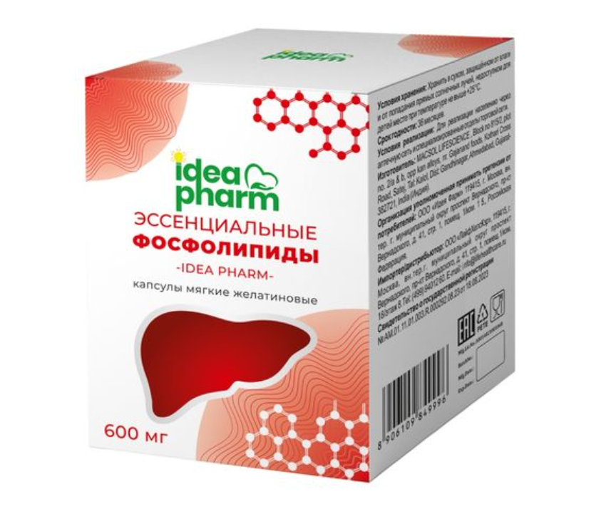 фото упаковки Idea Pharm Эссенциальные фосфолипиды