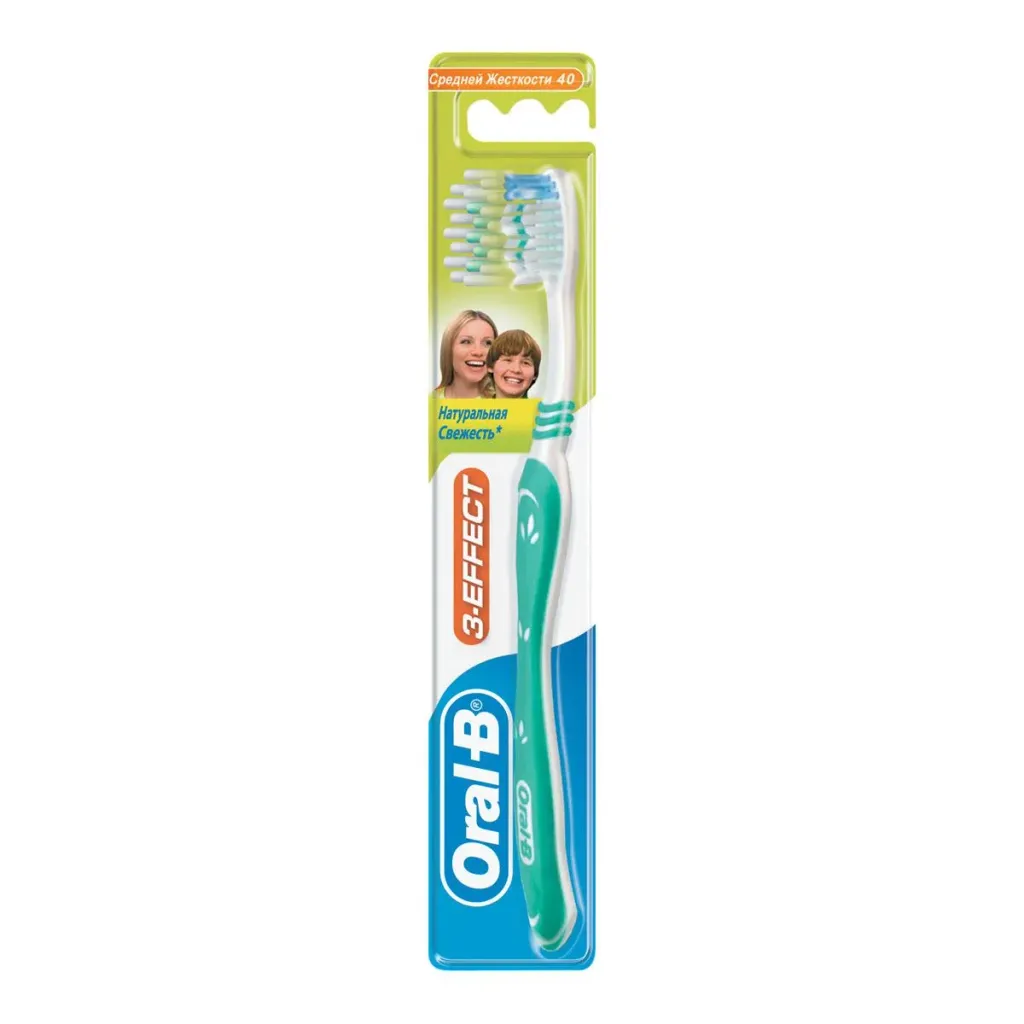 фото упаковки Зубная щетка Oral-B 3-Effect Натуральная Свежесть
