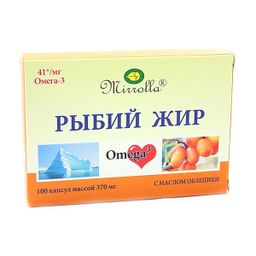 Mirrolla Рыбий жир с облепихой