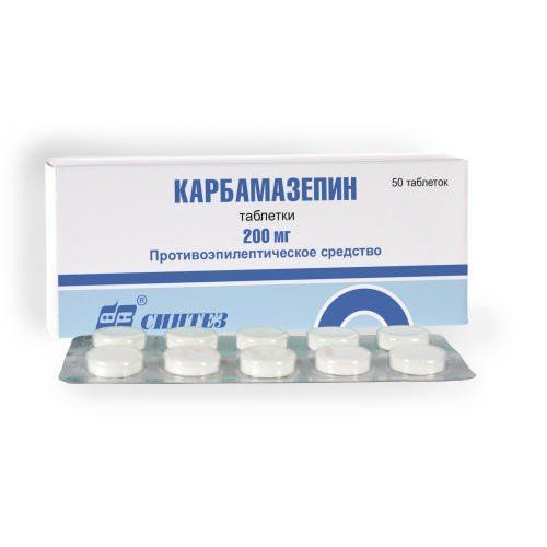 Финлепсин ретард, 200 мг, таблетки пролонгированного действия, 50 шт .
