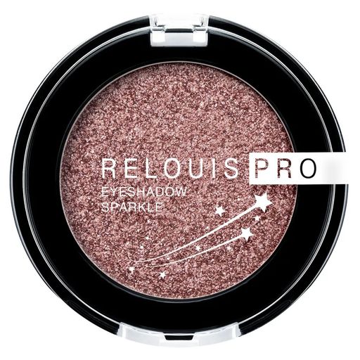 Relouis Pro Eyeshadow Sparkle Тени для век, тон 06 Dusty rose, 2,9 г, 1 шт.