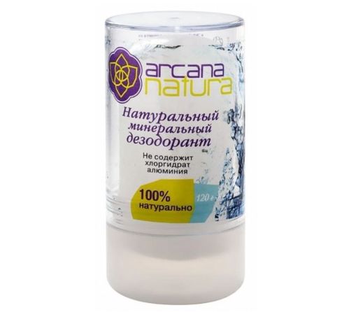 Arcana natura Дезодорант натуральный твердый для тела, 120 г, 1 шт.