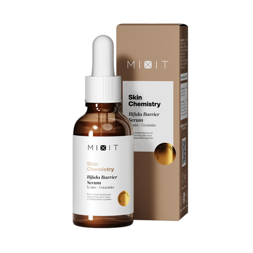 Mixit Skin Chemistry Восстанавливающая сыворотка, с бифидобактериями, 30 мл, 1 шт.