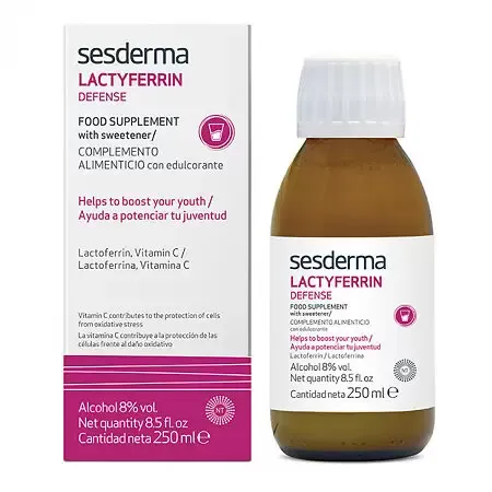 Sesderma Lactyferrin Defense раствор, раствор для приема внутрь, 250 мл, 1 шт.