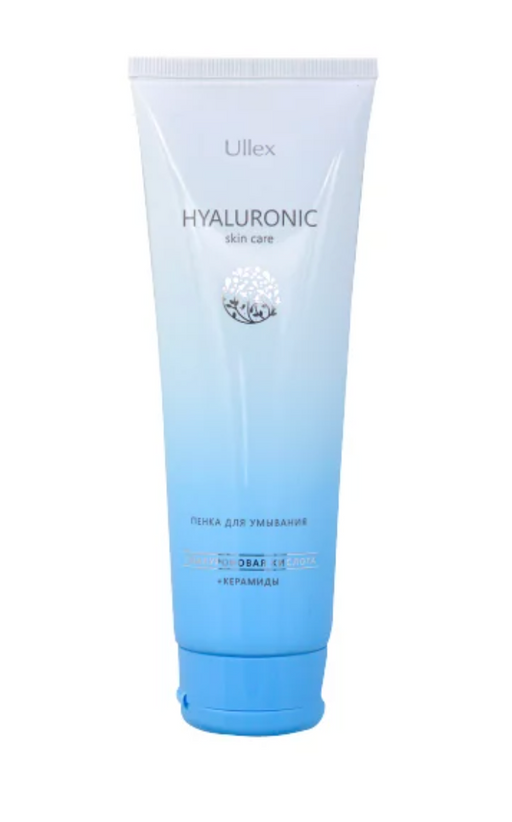 Ullex Hyaluronic Пенка для умывания с керамидами, пенка, 120 мл, 1 шт.