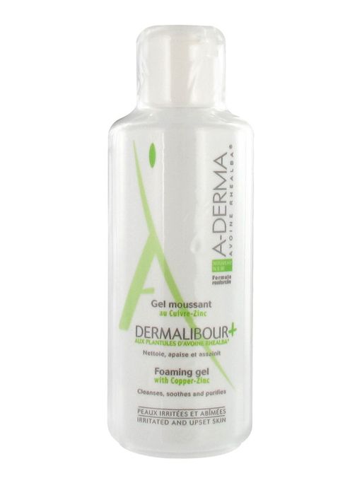 A-Derma Dermalibour+ гель очищающий, гель для умывания, 250 мл, 1 шт.