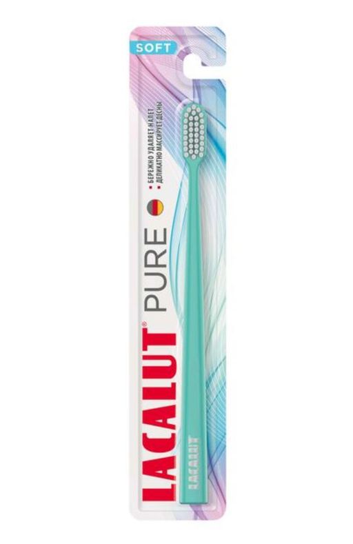 Lacalut Pure Щетка зубная мягкая, 1 шт.