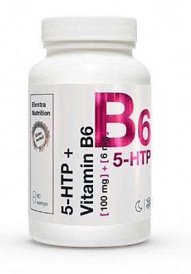 Elentra Nutrition 5-НТР+Витамин В6, капсулы, 60 шт.