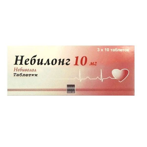 Небилонг, 5 мг, таблетки, 50 шт.  по цене от 855 руб. в .